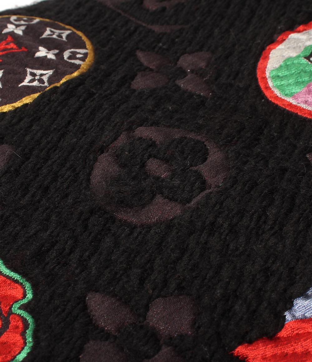 ルイ・ヴィトン マフラー エシャルプ ロゴマニア LVストーリーズ M71060 レディース LOUIS VUITTON