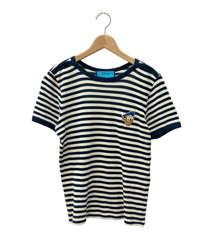 グッチ ドナルドダック ボーダーTシャツ レディース SIZE S GUCCI
