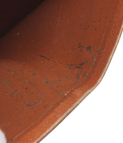 ルイ・ヴィトン Wホック 二つ折り財布 ポルトモネ ビエ カルトクレディ モノグラム M61660 レディース LOUIS VUITTON