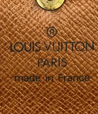 ルイ・ヴィトン 三つ折り財布 パスケース付き ポルトトレゾール エテュイ パピエ モノグラム M61202 レディース LOUIS VUITTON