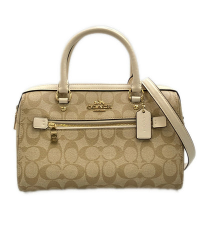 COACH 2way ハンドバッグ ショルダーバッグ 肩掛け 斜め掛け シグネチャー L1922-F83607 レディース コーチ