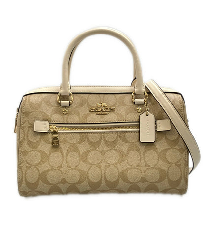 COACH 2way ハンドバッグ ショルダーバッグ 肩掛け 斜め掛け シグネチャー L1922-F83607 レディース コーチ