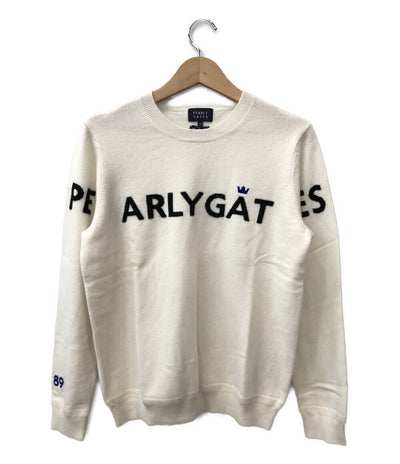 パーリーゲイツ 美品 カシミヤクルーネックニット セーター     053-1270001 メンズ SIZE S (S) PEARLY GATES