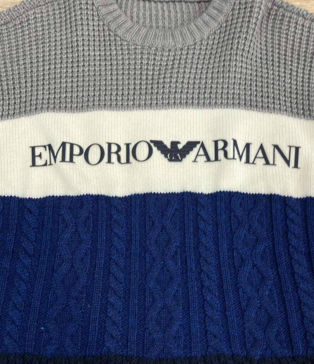 エンポリオ・アルマーニ ボーダーニット キッズ SIZE 12A Emporio Armani