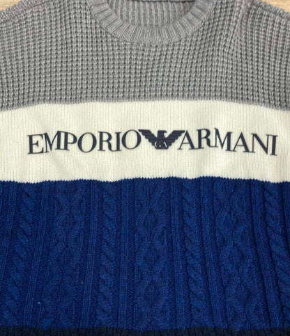 エンポリオ・アルマーニ ボーダーニット キッズ SIZE 12A Emporio Armani