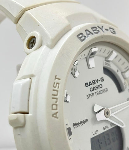 CASIO 腕時計 Bluetooth BABY-G クオーツ ホワイト BSA-B100 レディース カシオ