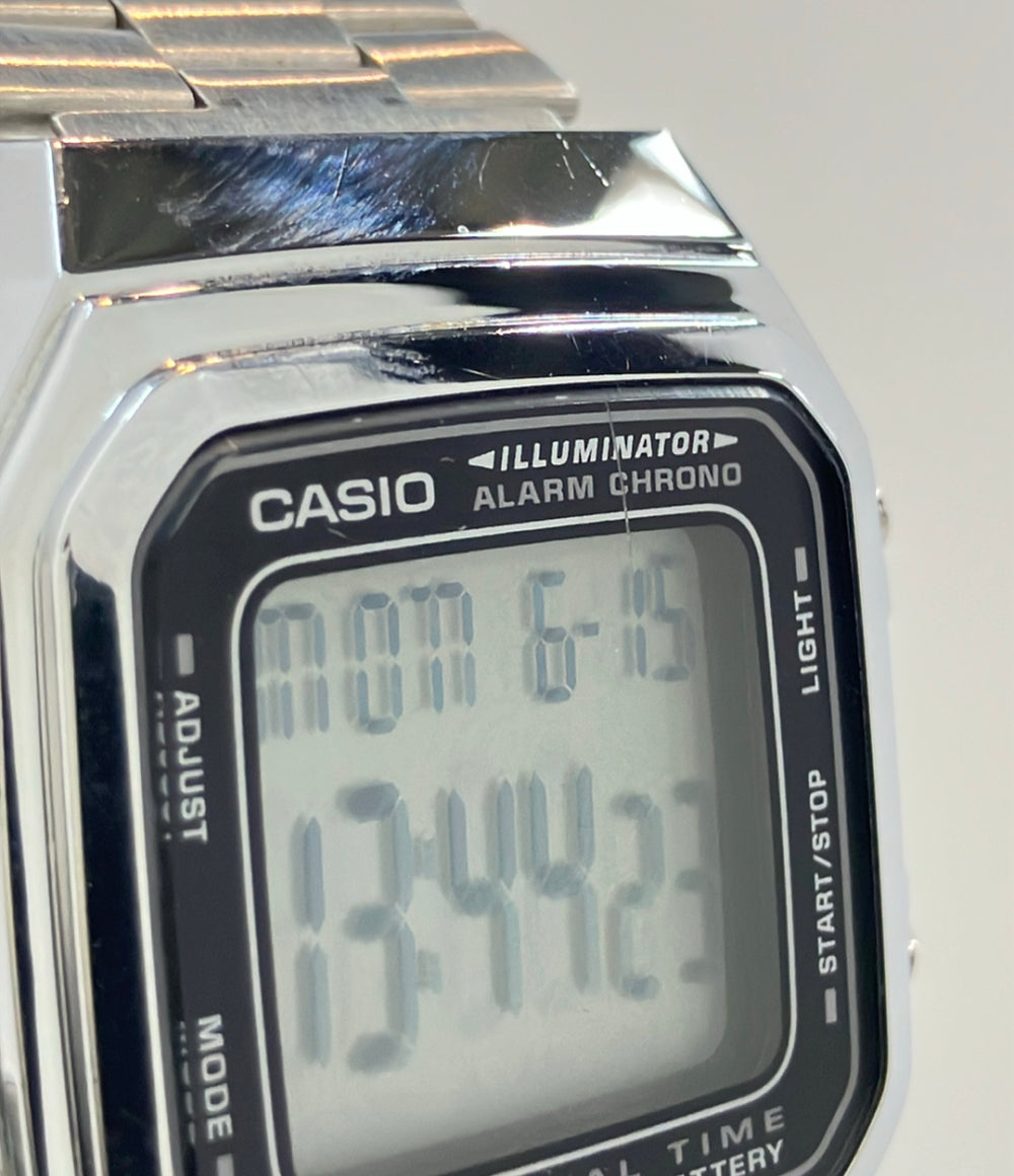CASIO 腕時計 クオーツ A178W メンズ カシオ