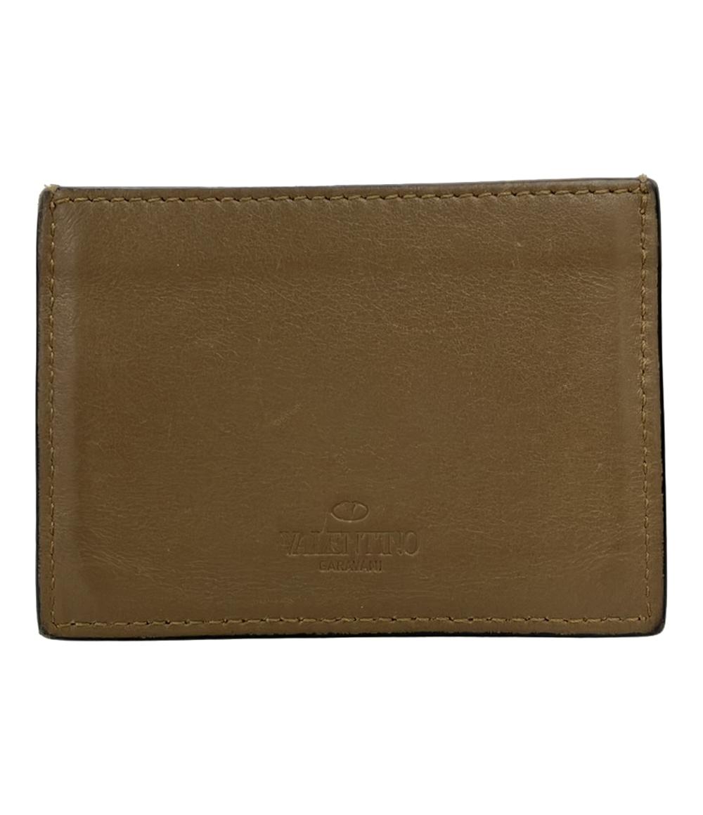 VALENTINO カードケース ロックスタッズ レザー メンズ ヴァレンティノ