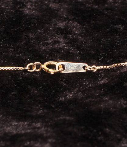 美品 ネックレス K10 ダイヤ 0.20ct レディース