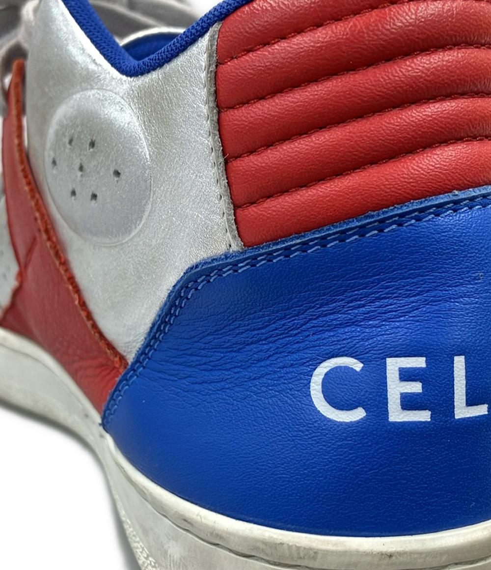 CELINE ミドルカットスニーカー MU 1200 メンズ SIZE 41 (27cm) セリーヌ