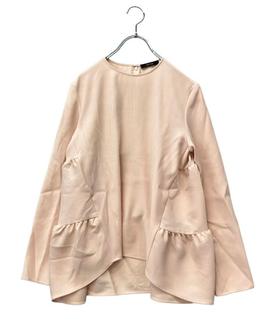 YOKO CHAN 長袖ブラウス フリル クールネック ロングスリーブバックティアード YCB-320-212 レディース SIZE 40 (M) ヨーコチャン