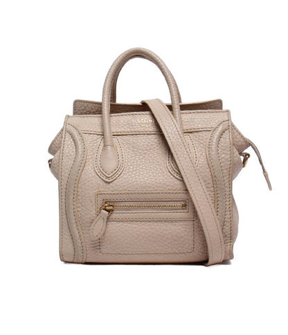 セリーヌ 2wayハンドバッグ ショルダーバッグ ナノ 斜め掛け ラゲージ レディース CELINE