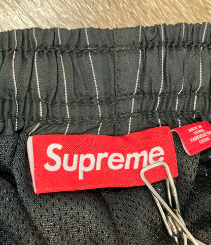 Supreme トラックパンツ reflective pinstripe track pant メンズ SIZE L シュプリーム
