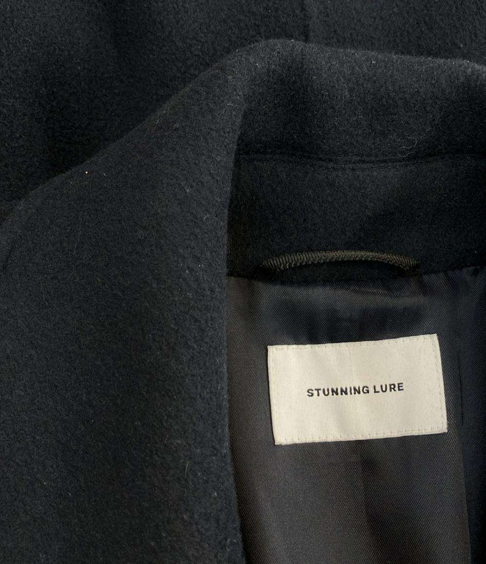 STUNNING LURE スプリットラグランロングコート レディース SIZE 1 スタニングルアー