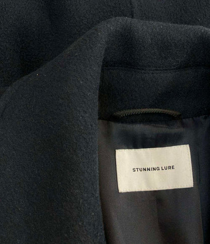 STUNNING LURE スプリットラグランロングコート レディース SIZE 1 スタニングルアー