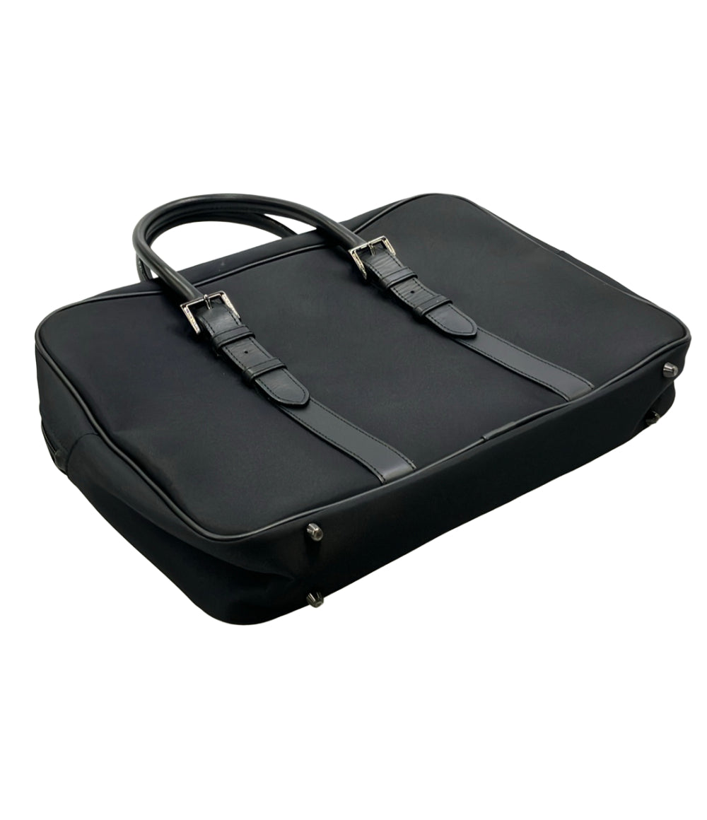 美品 BURBERRY BLACK LABEL ブリーフケース ビジネスバッグ チェック柄 メンズ バーバリーブラックレーベル