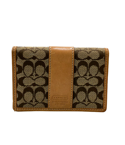 COACH カードケース シグネチャー レディース コーチ