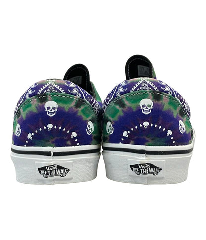 美品 バンズ ローカットスニーカー スカル ペイズリー柄 メンズ SIZE 28.5 (XL) VANS