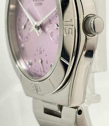 CITIZEN 腕時計 wicca ウィッカ クオーツ ピンク 6329-L20115 レディース シチズン