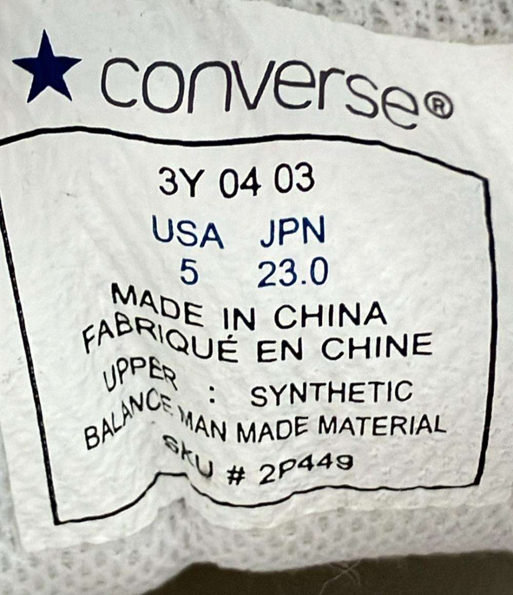 コンバース ローカットスニーカー CT スター L 2P449 レディース SIZE 23.0 (M) CONVERSE