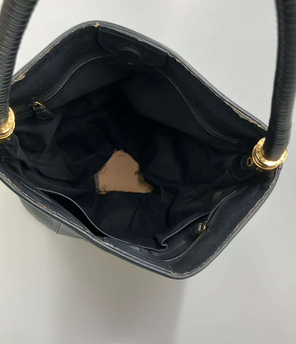 BVLGARI ショルダーバッグ 肩掛け レザー ユニセックス ブルガリ