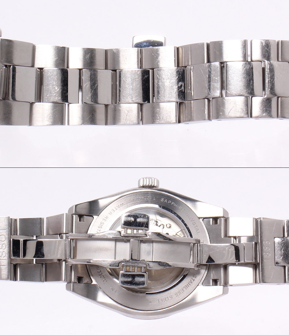 TISSOT 腕時計 ジェントルマン パワーマティック80 自動巻き ブラック T127407A メンズ ティソ