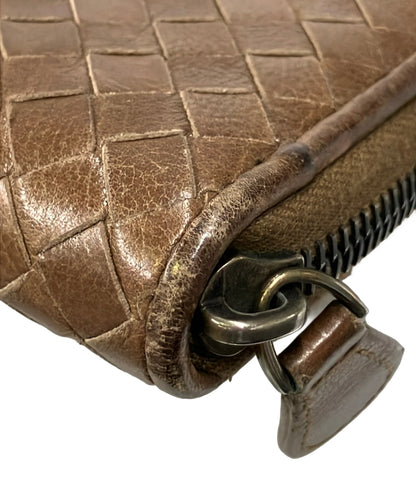 BOTTEGA VENETA ラウンドファスナー長財布 イントレチャート 114076 メンズ レディース ボッテガ・ヴェネタ
