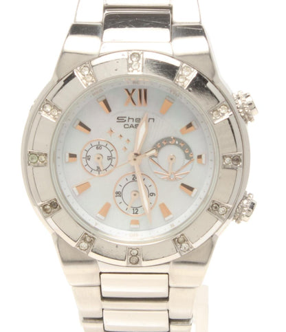 CASIO 腕時計 シーン SHEEN ソーラー SHN-7000DP レディース カシオ