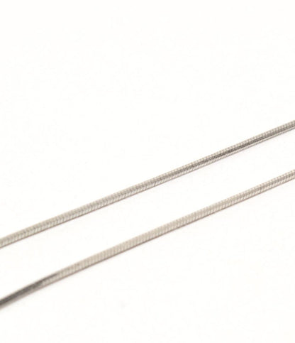 HERMES ネックレス カージュドアッシュ Hキューブ シルバー金具 レディース エルメス