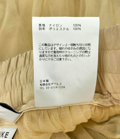 美品 ハイク ナイロンシアーミニスカート レディース SIZE M HYKE