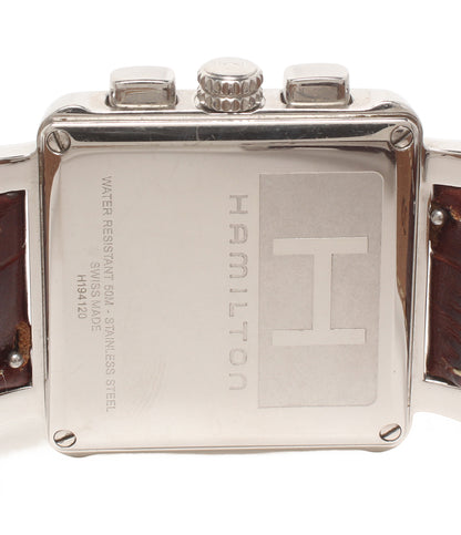 HAMILTON 腕時計 ロイド クオーツ ブラック H194120 メンズ ハミルトン