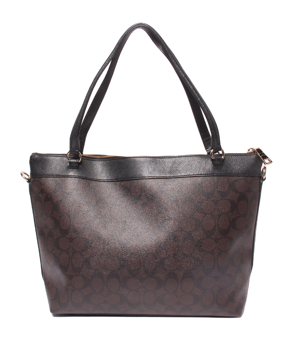 COACH トートバッグ ショルダーバッグ 肩掛け シグネチャー レディース