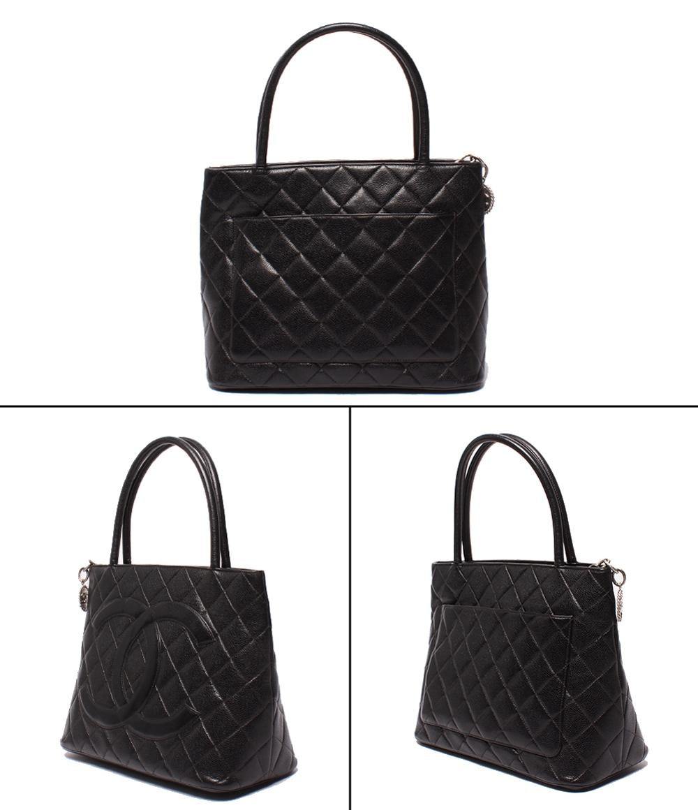 CHANEL ハンドバッグ トートバッグ マトラッセ キャビアスキン 復刻 