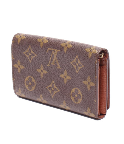 ルイヴィトン 二つ折り財布 ポルトモネ ビエ トレゾール モノグラム M61730 レディース LOUIS VUITTON