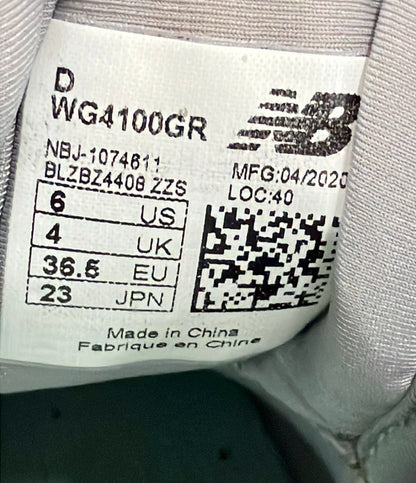 NEW BALANCE ローカットスニーカー ゴルフシューズ スパイクレス WG4100GR レディース SIZE 23.0 (M) ニューバランス