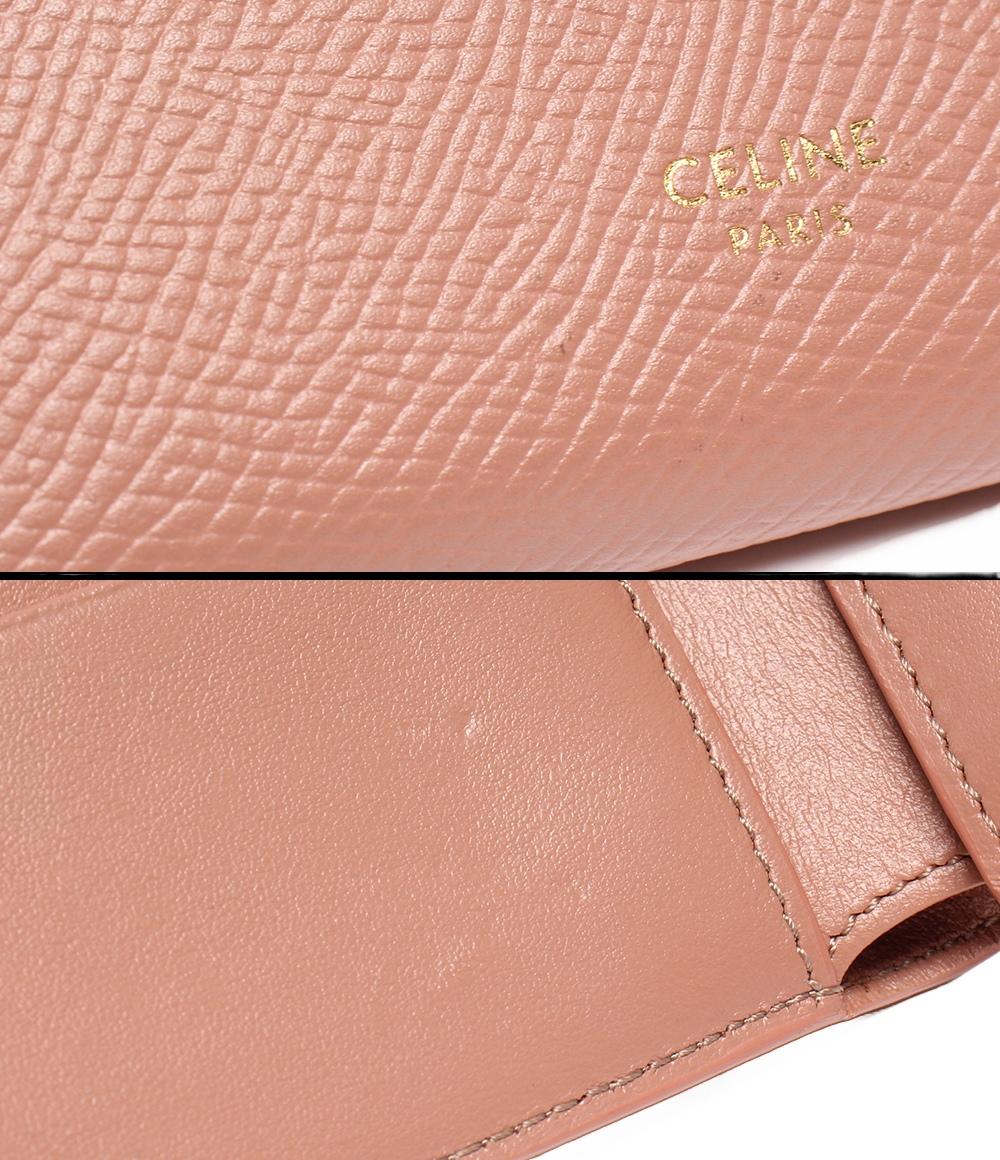 セリーヌ 二つ折り財布 ミディアムストラップウォレット レディース CELINE
