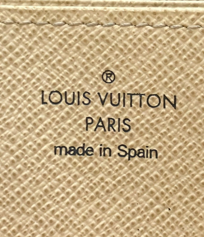 LOUIS VUITTON ラウンドファスナー長財布 ジッピーウォレット ダミエ アズール N63503 レディース ルイ・ヴィトン