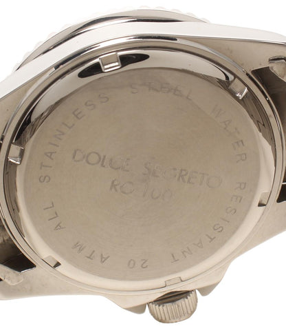 美品 DOLCE SEGRETO 腕時計 クオーツ ゴールド RG100 メンズ ドルチェ・セグレート
