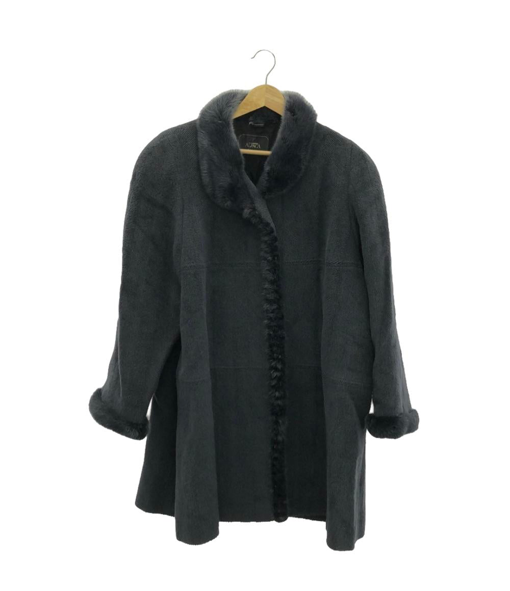 ALPACA リアルファーコート レディース SIZE M〜L アルパカ