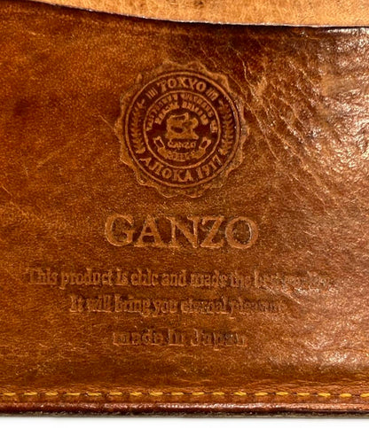 ガンゾ 二つ折り財布 メンズ GANZO