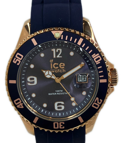 ice watch 腕時計 クオーツ ネイビー系 レディース メンズ アイスウォッチ