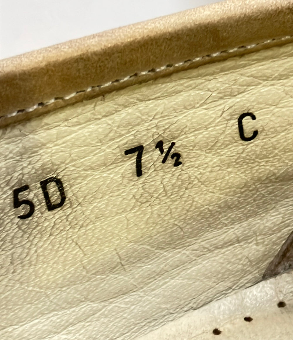 Salvatore Ferragamo ローファー ガンチーニ レディース SIZE 7 1/2 サルヴァトーレフェラガモ