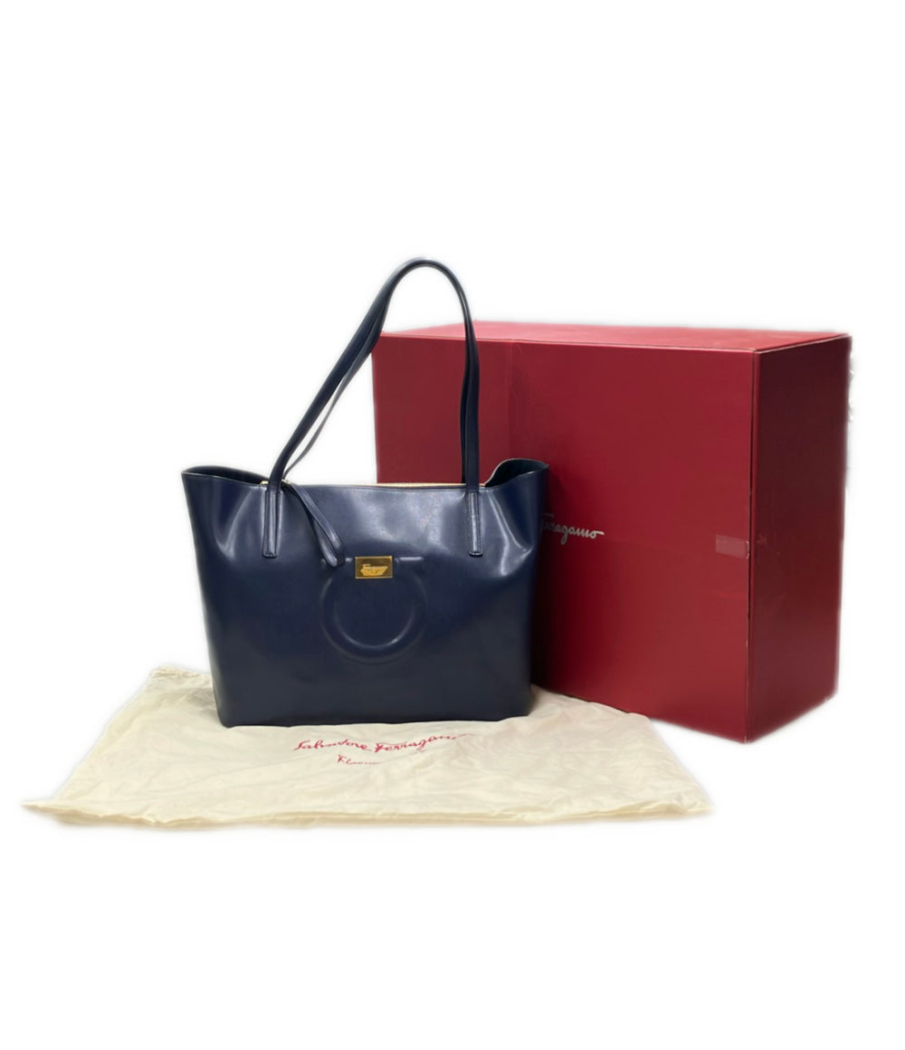 Salvatore Ferragamo トートバッグ レザー ガンチーニ レディース