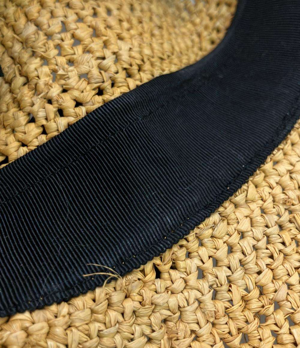 カシラ ストローハット 麦わら帽子 レディース CA4LA