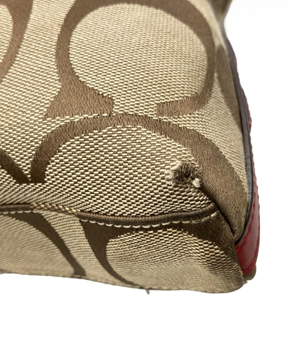 COACH 2wayハンドバッグ ショルダーバッグ シグネチャー F13007 レディース コーチ