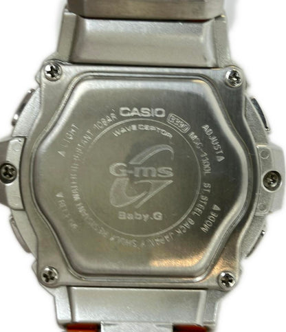 カシオ 腕時計 電池式電波 Baby-G クオーツ オレンジ MSG-1100L レディース CASIO