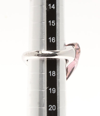 SWAROVSKI リング 指輪 ハートモチーフ レディース SIZE 17号 スワロフスキー