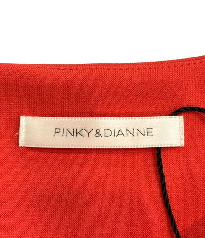 美品 ピンキー＆ダイアン 長袖ワンピース リングベルト付き レディース SIZE 36 (XS) Pinky&Dianne