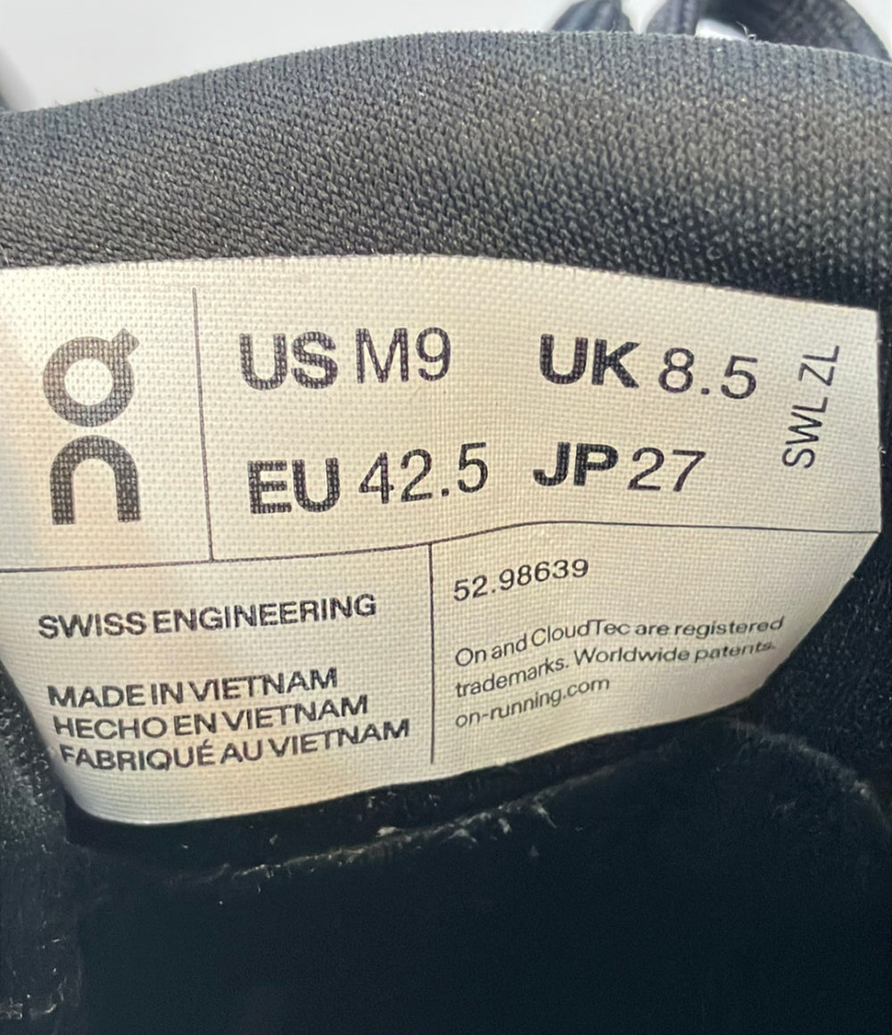 on ローカットスニーカー 防水ランニングシューズ Cloudrunner Waterproof 52.98639 メンズ SIZE 27.0 オン