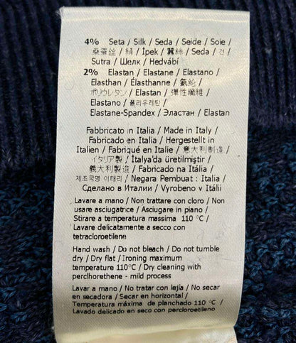 美品 FENDI 半袖ニット ズッカ FZY443AO5J メンズ SIZE 54 (XXL) フェンディ